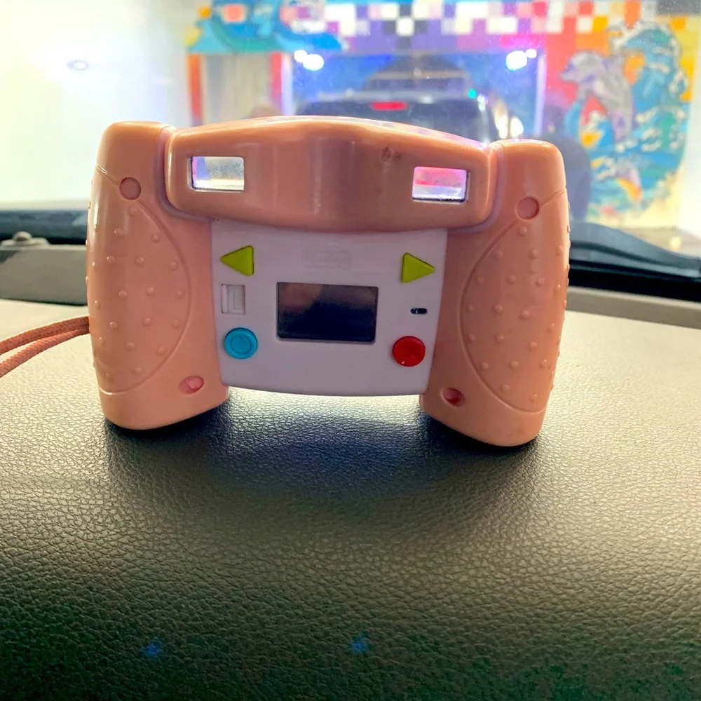 Fisher Price | Pink & White Kid Touch Digital Camera Child Practice Photography